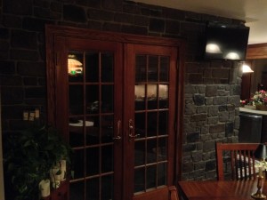 Cutting faux stone panels to fit your home is easy. Interior wall panels need to be double-checked prior to cutting so they fit as perfectly as Mike's panels.
