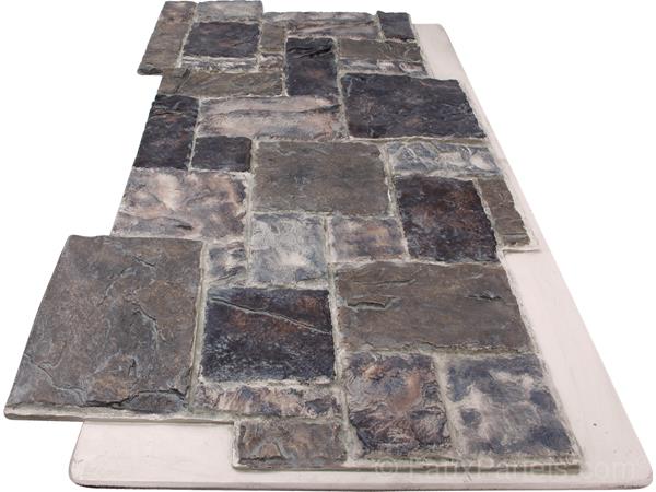 Norwich Random Rock panels in Birchwood color, available with a Class A Fire Rating.